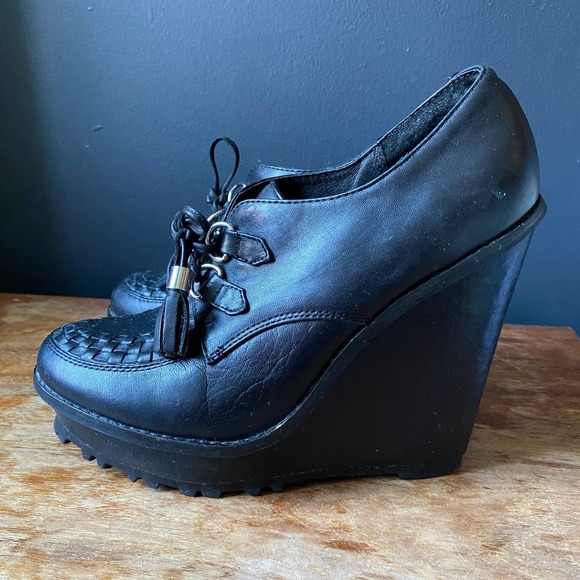 Aldo | Shoes | Aldo Black Leather Lace 